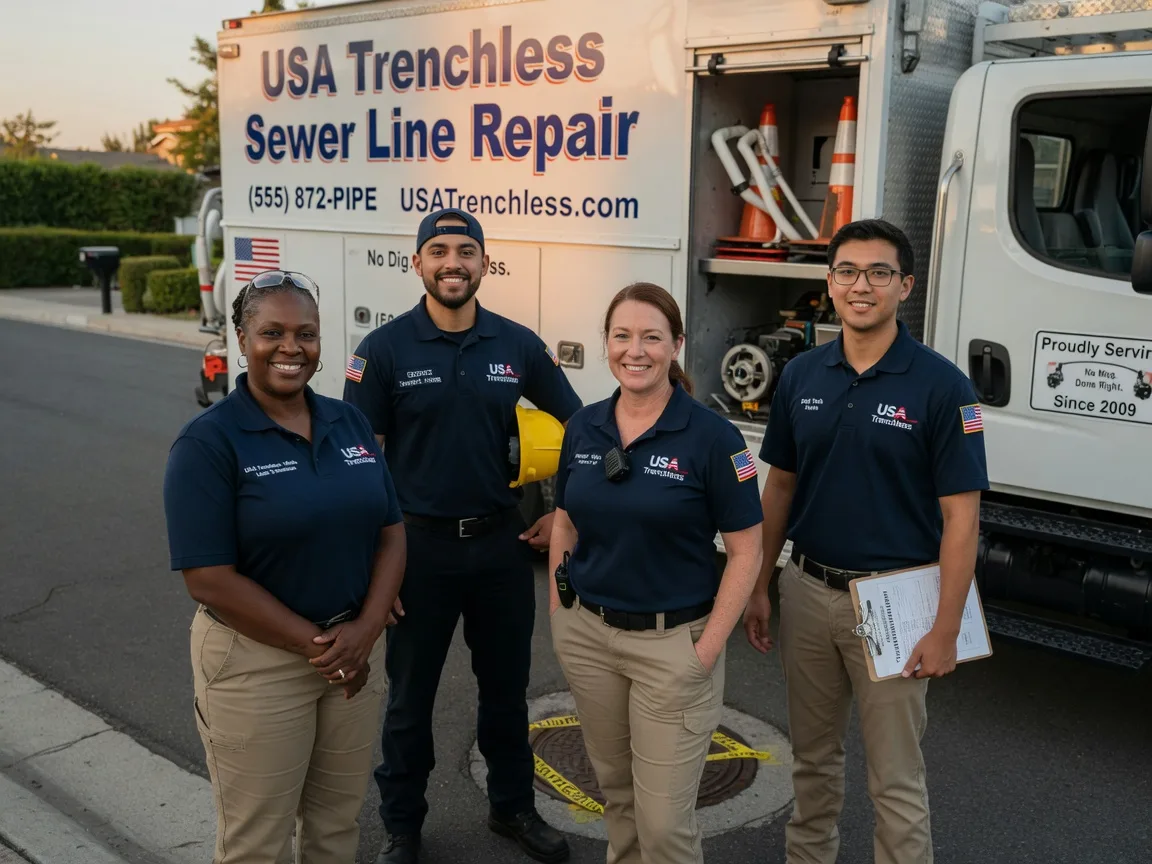 Sewer Line Repair company in Caroline, WI